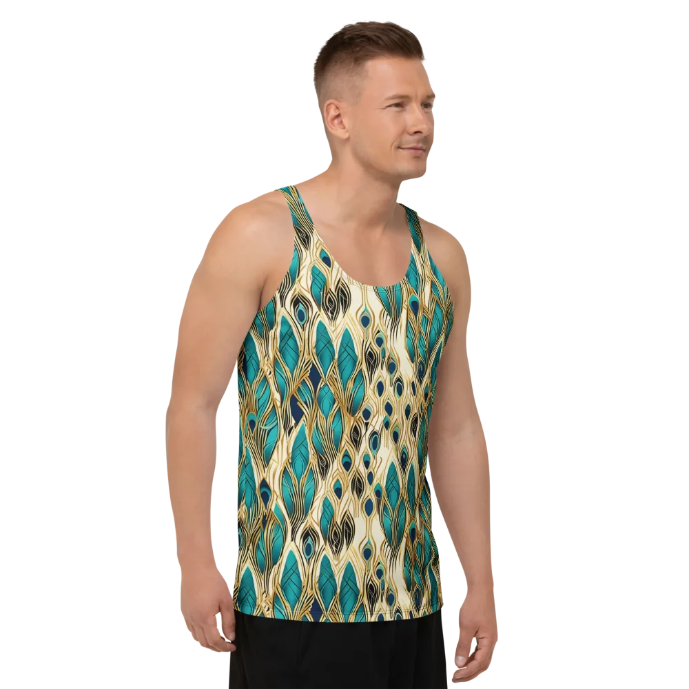 Aurum Featherfall on Men's Tank Top — Right Front