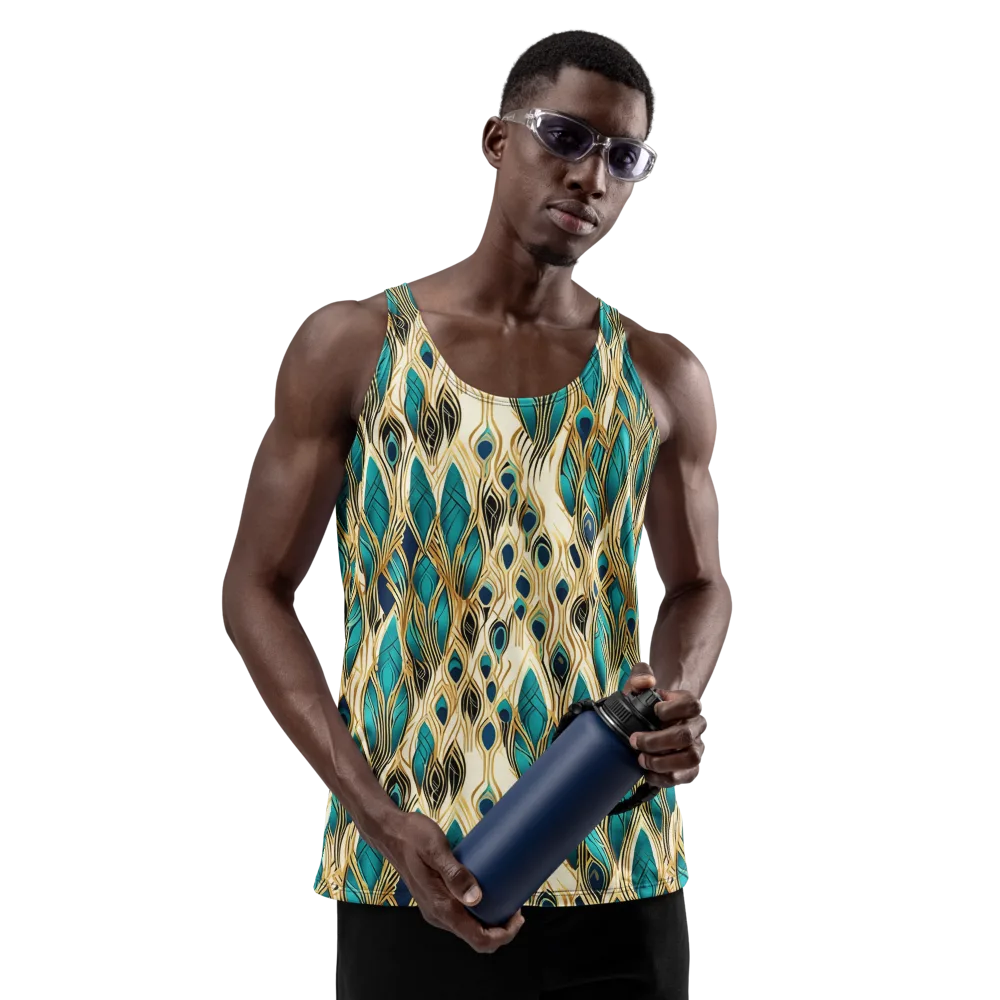 Aurum Featherfall on Men's Tank Top — Front