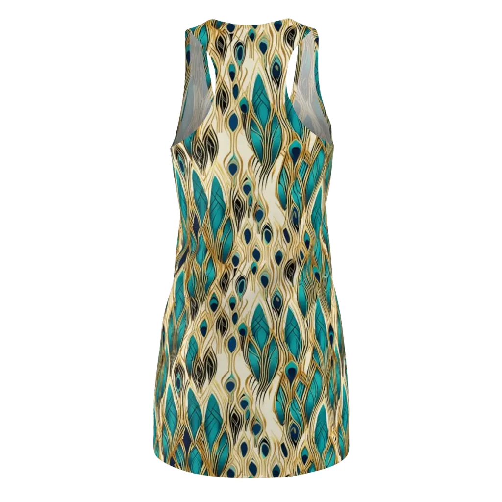 Aurum Featherfall on Racerback Dress — Back