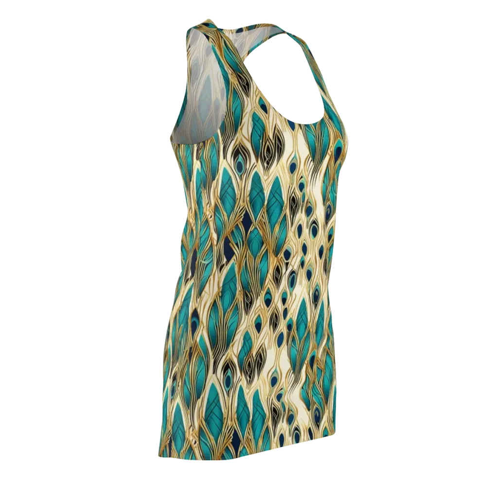 Aurum Featherfall on Racerback Dress — Front Side