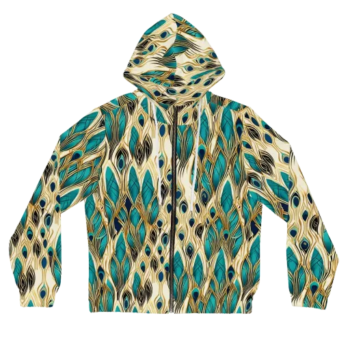 Aurum Featherfall on a Women's Full-Zip Hoodie