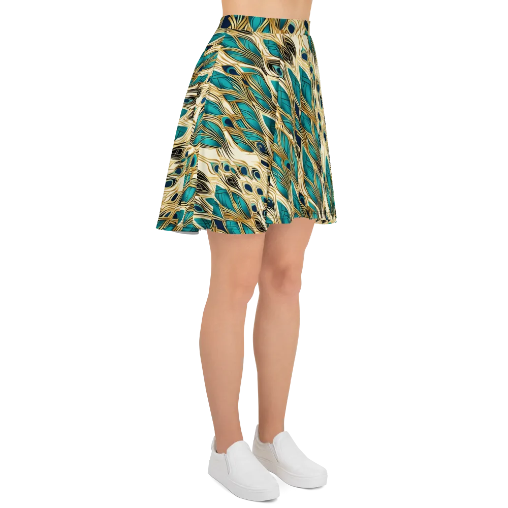 Aurum Featherfall on Skater Skirt — Right