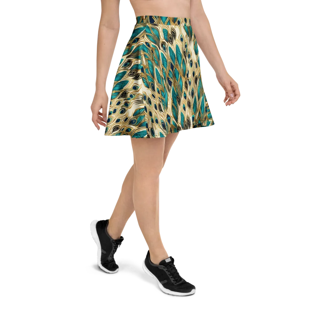 Aurum Featherfall on Skater Skirt — Right
