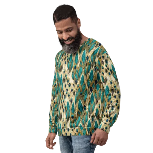 Aurum Featherfall on a Sweatshirt