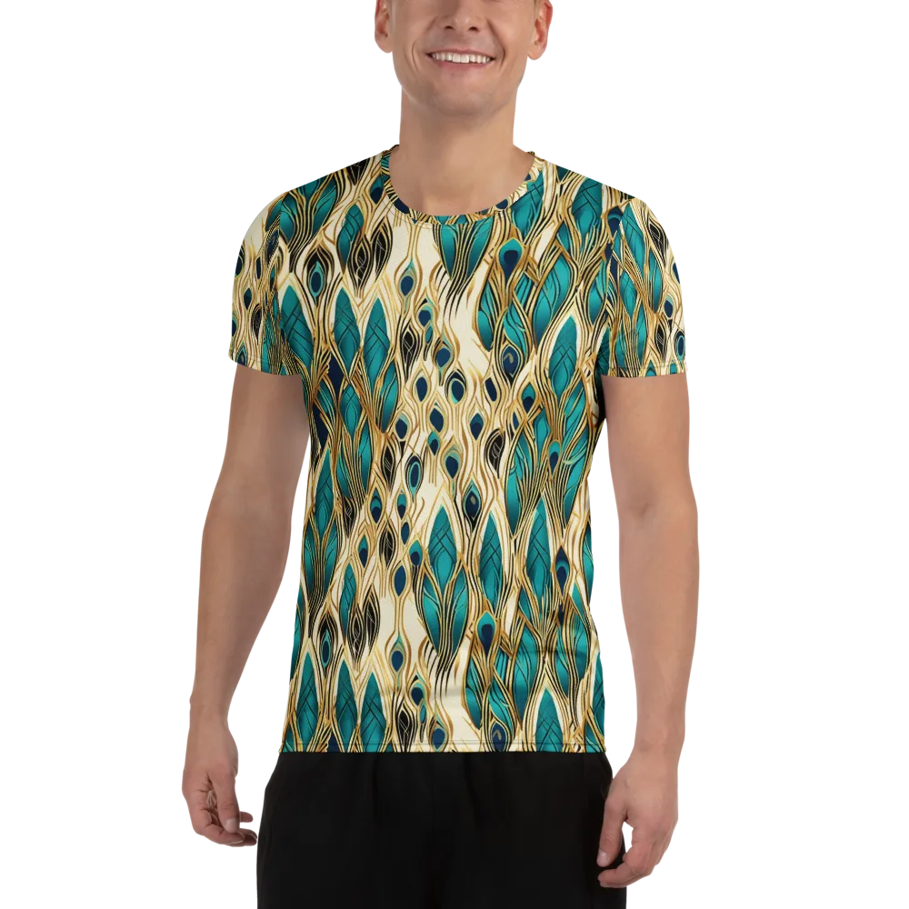 Aurum Featherfall on Men's Athletic T-Shirt — Front
