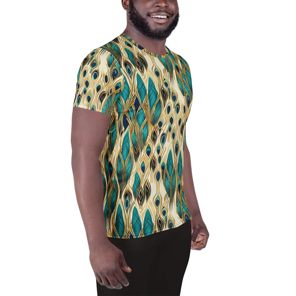 Aurum Featherfall on Men's Athletic T-Shirt — Right