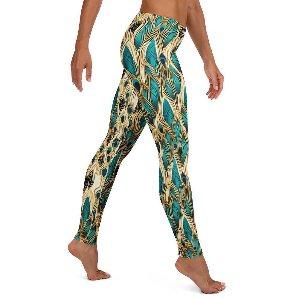 Aurum Featherfall on Leggings — Right