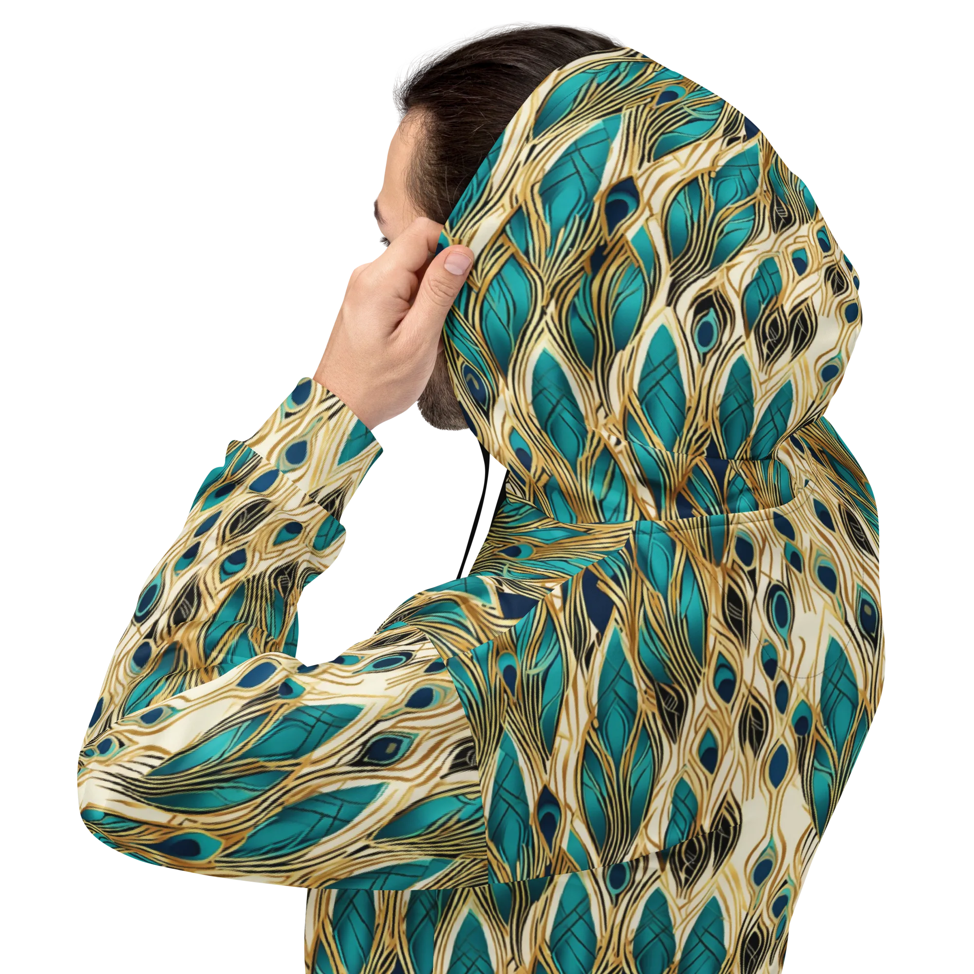 Aurum Featherfall on Hoodie — Back