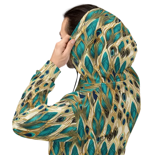 Aurum Featherfall on a Hoodie
