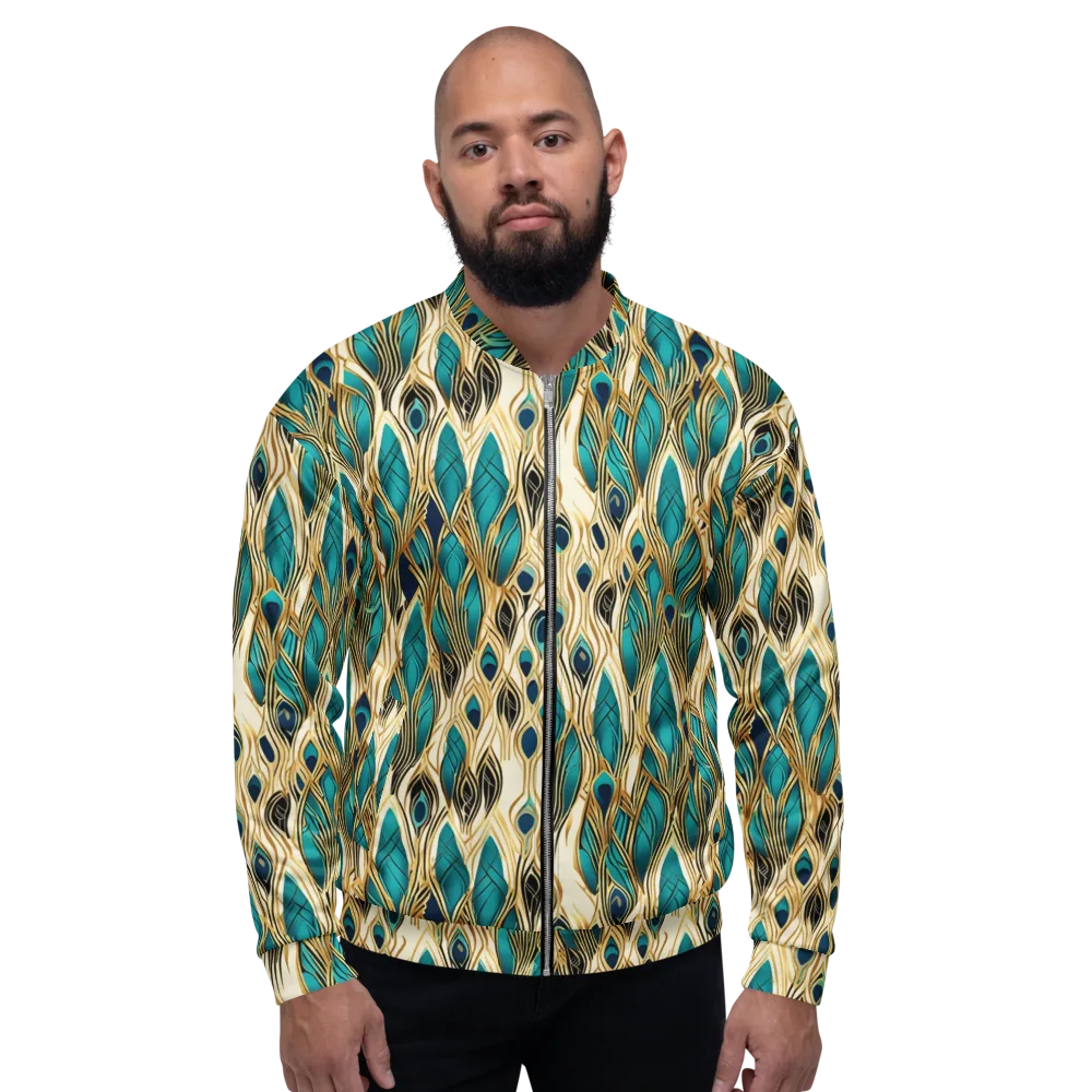 Aurum Featherfall on Bomber Jacket — Front