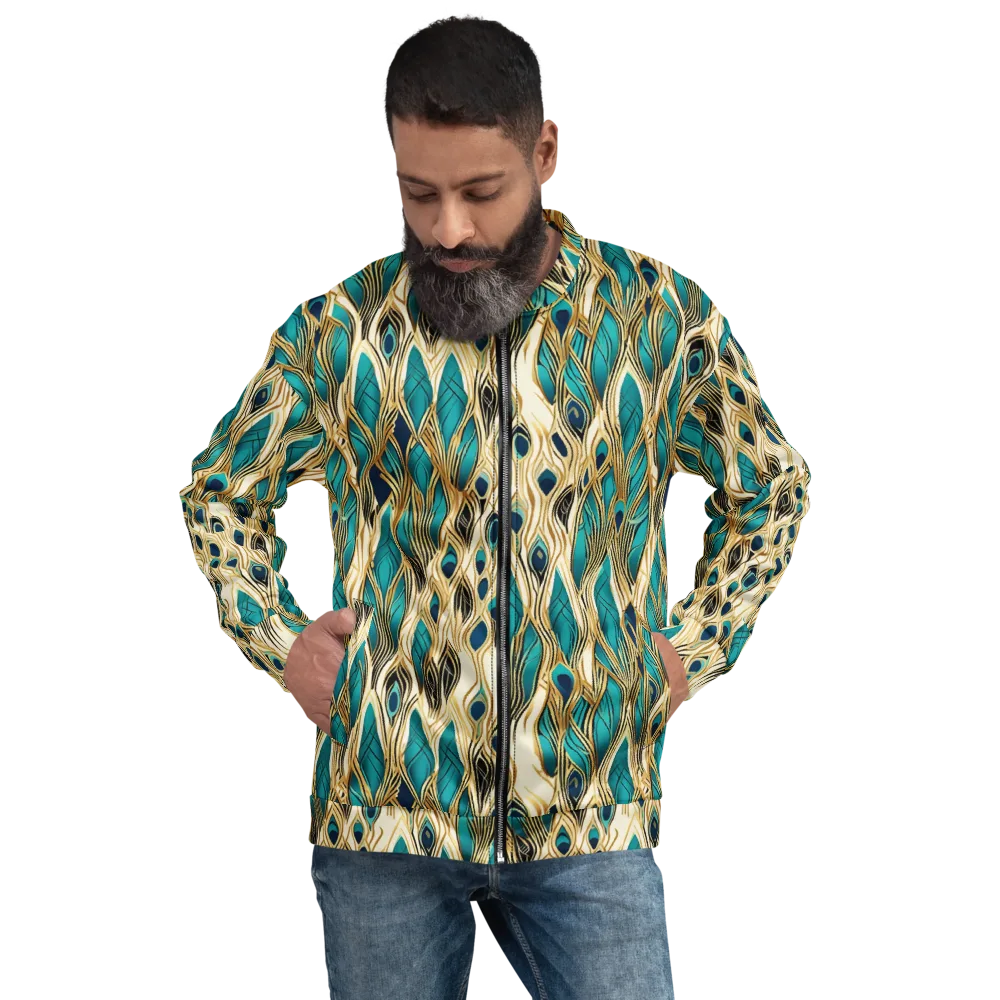 Aurum Featherfall on Bomber Jacket — Front