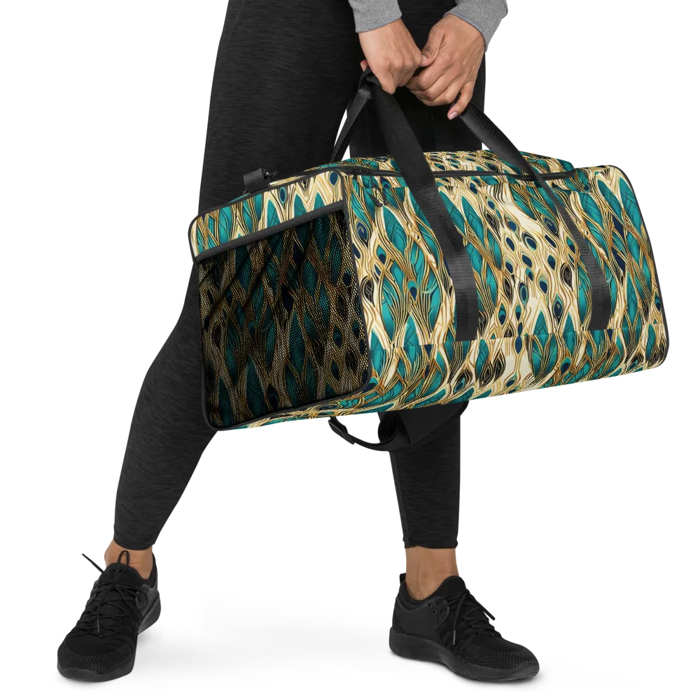 Aurum Featherfall on Duffle Bag — Right Front