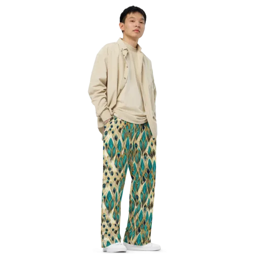 Aurum Featherfall on a Wide-Leg Pants