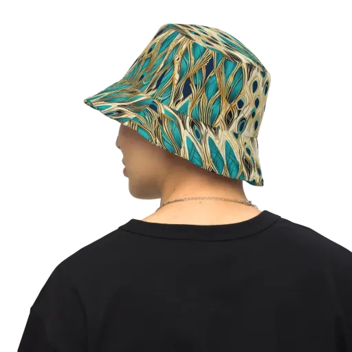 Aurum Featherfall on a Reversible Bucket Hat