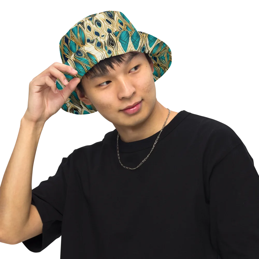 Aurum Featherfall on Reversible Bucket Hat — Front Inside