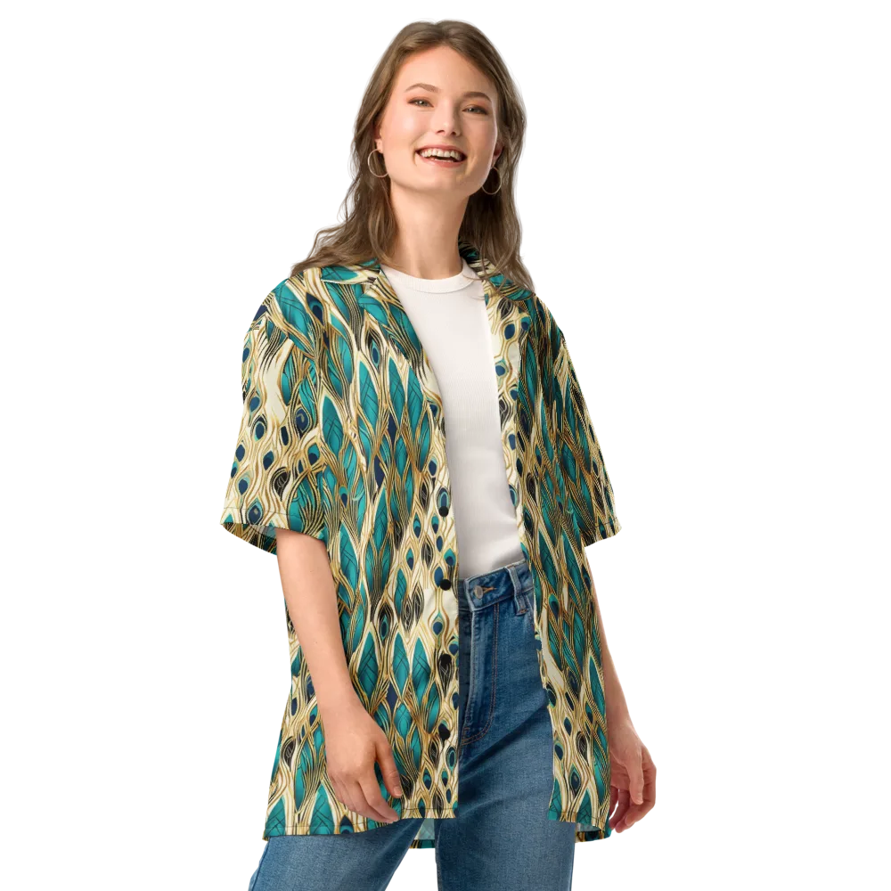 Aurum Featherfall on Button Shirt — Front