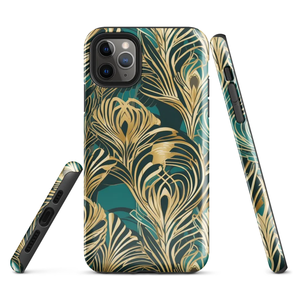 Gilded Tropics on Tough Case for iPhone® — Front