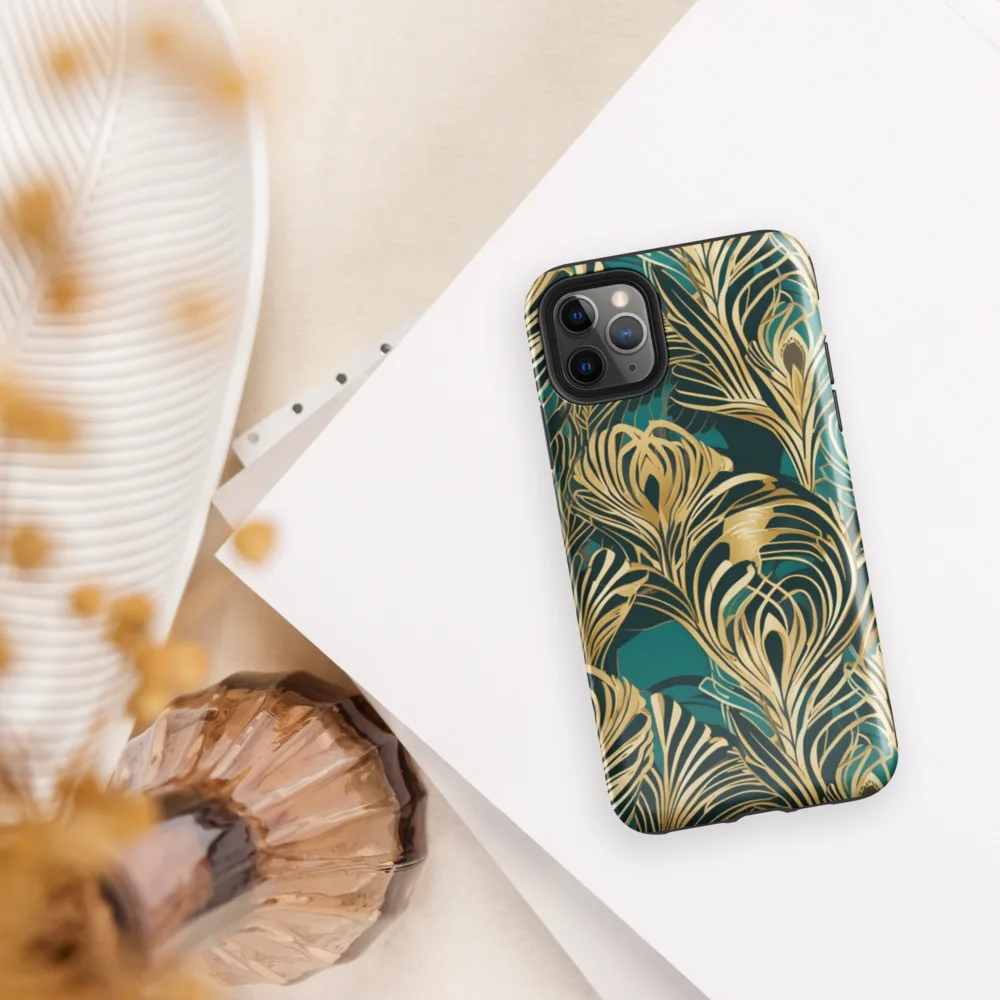 Gilded Tropics on Tough Case for iPhone® — Front