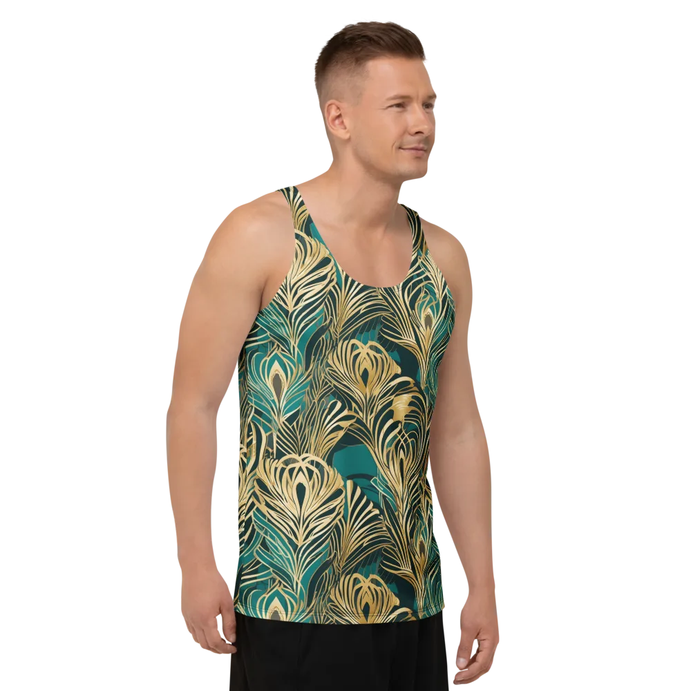 Gilded Tropics on Men's Tank Top — Right Front