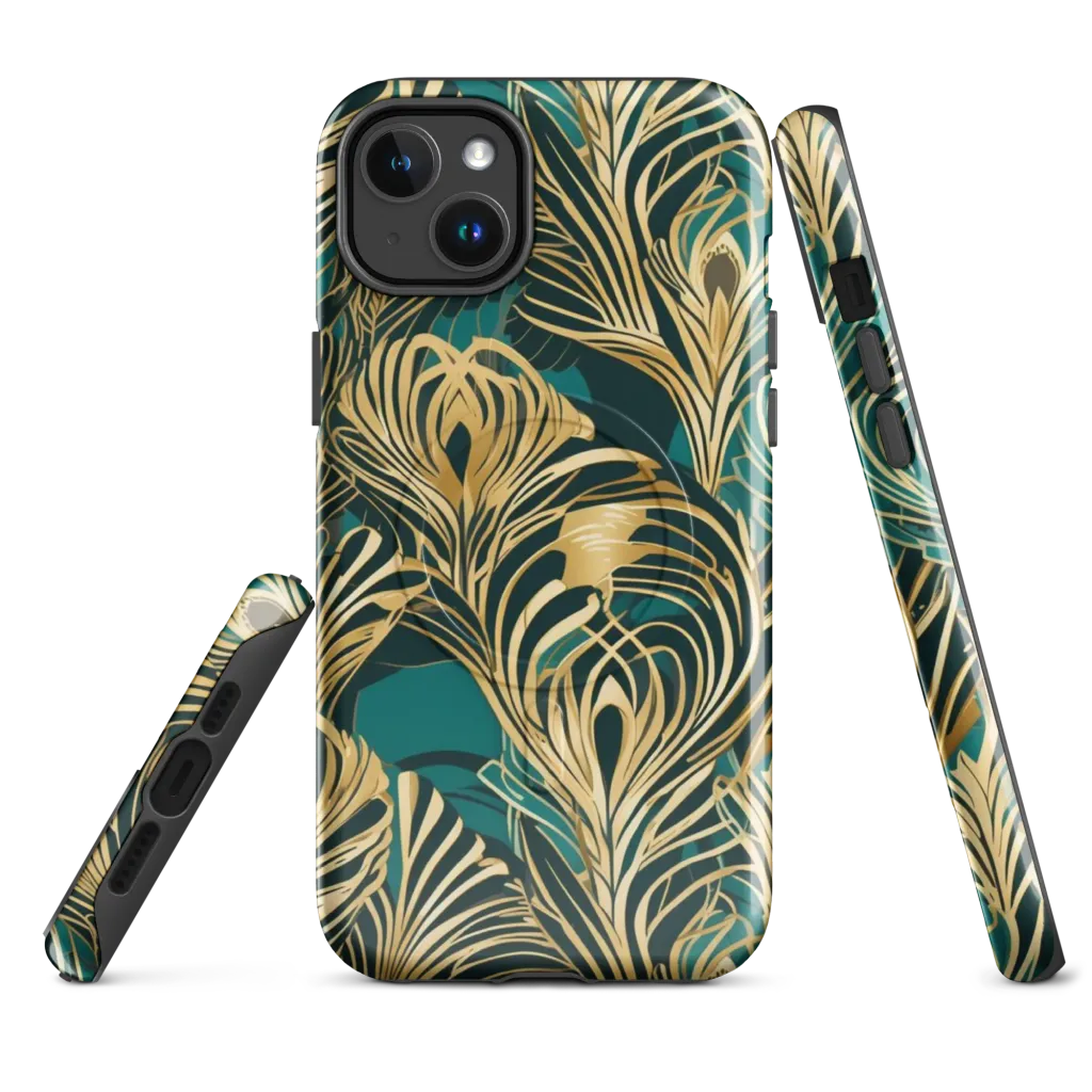 Gilded Tropics on MagSafe Tough Case for iPhone® — Front