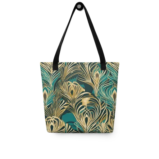 Gilded Tropics on a Tote Bag