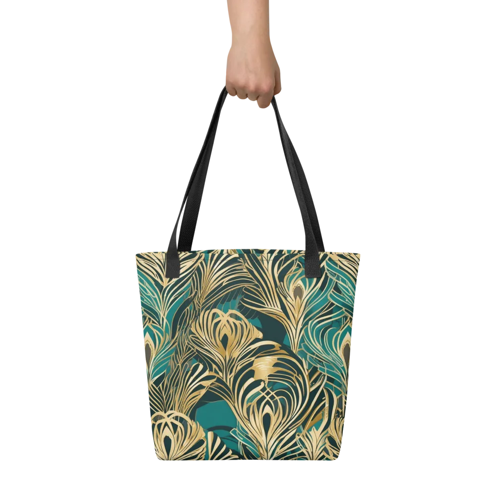 Gilded Tropics on Tote Bag — Front