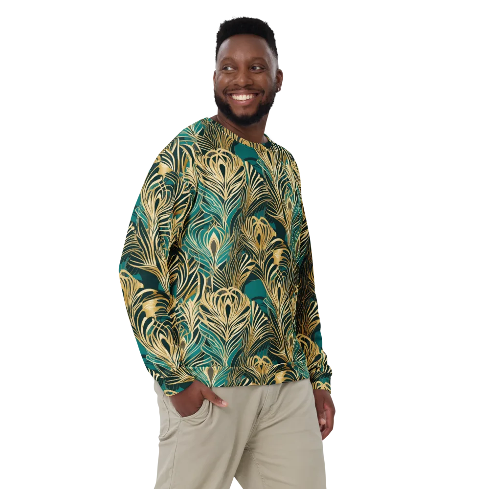 Gilded Tropics on Sweatshirt — Front
