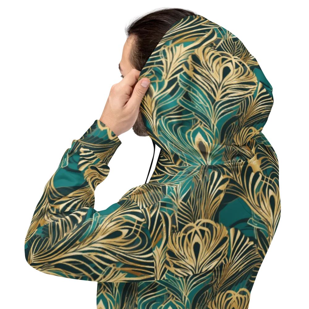 Gilded Tropics on Hoodie — Back