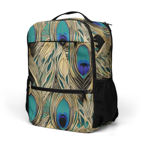Gilded Iridescence on a Utility Backpack