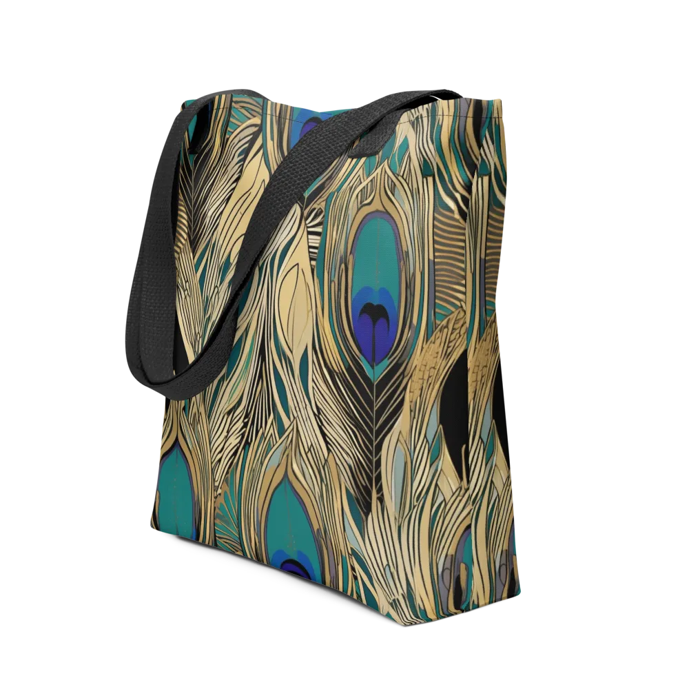 Gilded Iridescence on Tote Bag — Front