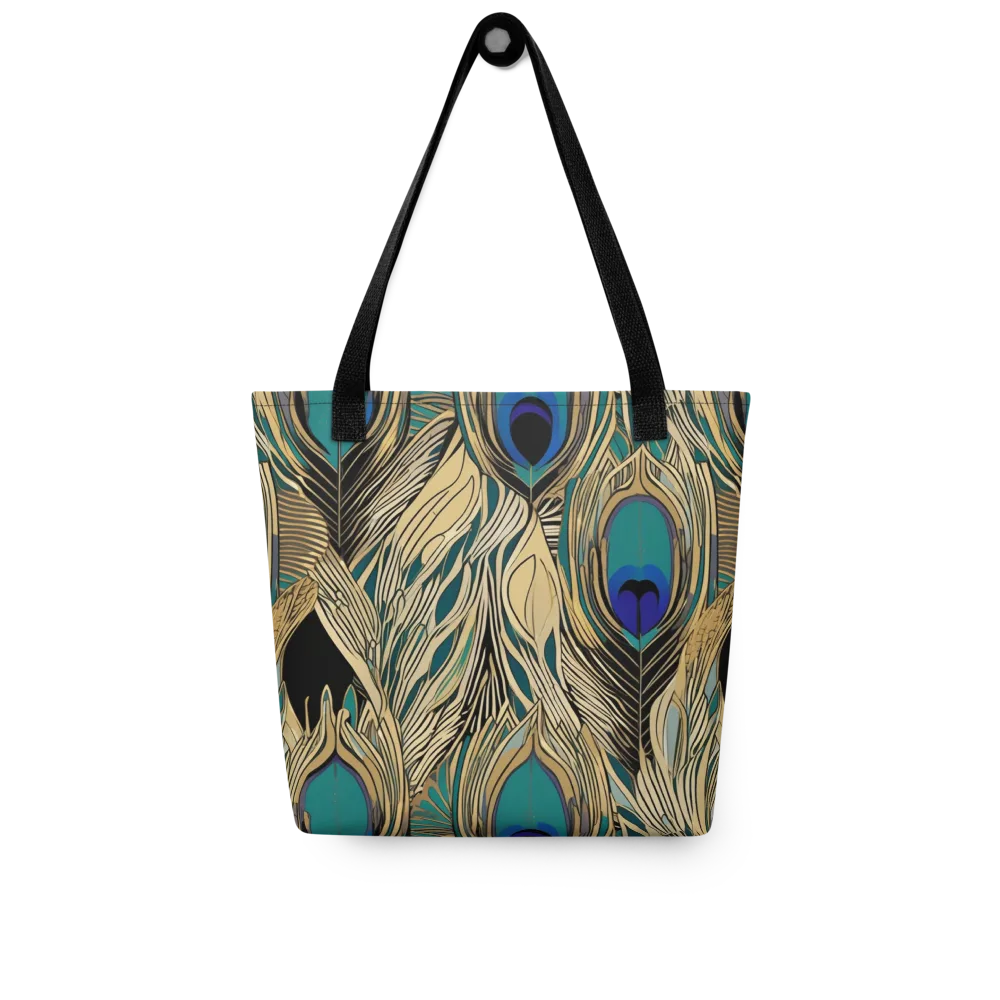 Gilded Iridescence on Tote Bag — Front