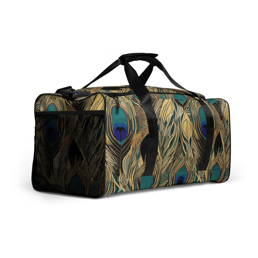 Gilded Iridescence on Duffle Bag — Right Front