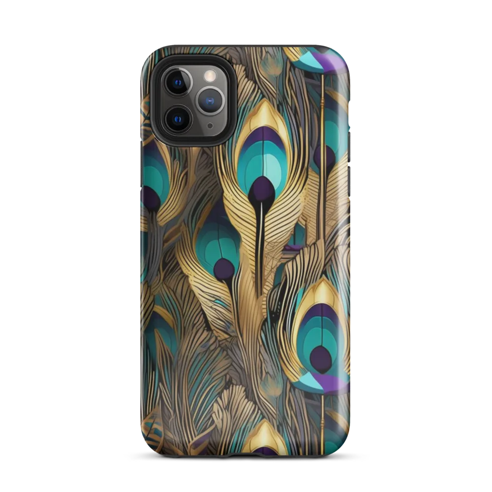Gilded Plumes on Tough Case for iPhone® — Front