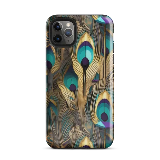 Gilded Plumes on a Tough Case for iPhone®