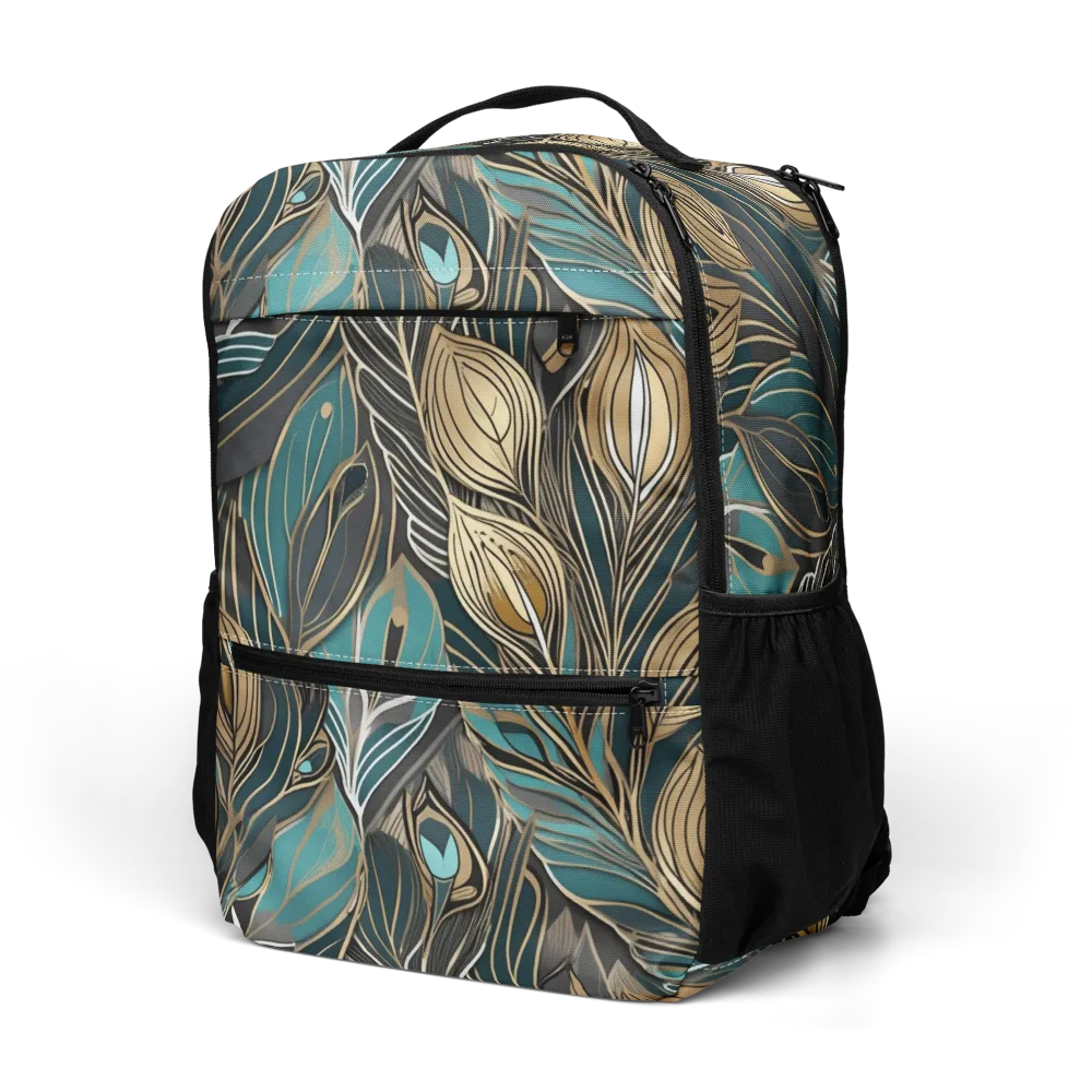 Mosaic Canopy on Utility Backpack — Left Front