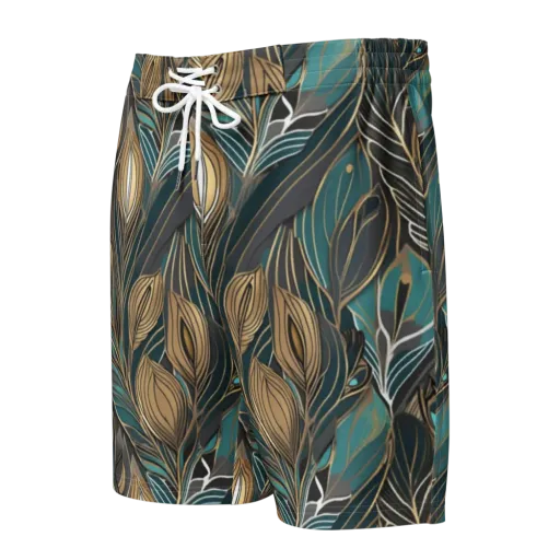 Mosaic Canopy on a Men's Board Shorts