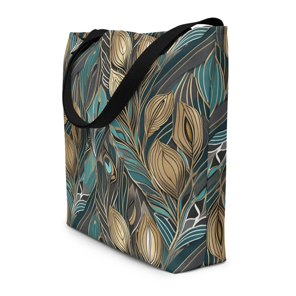 Mosaic Canopy on Large Tote Bag W/ Pocket — Front