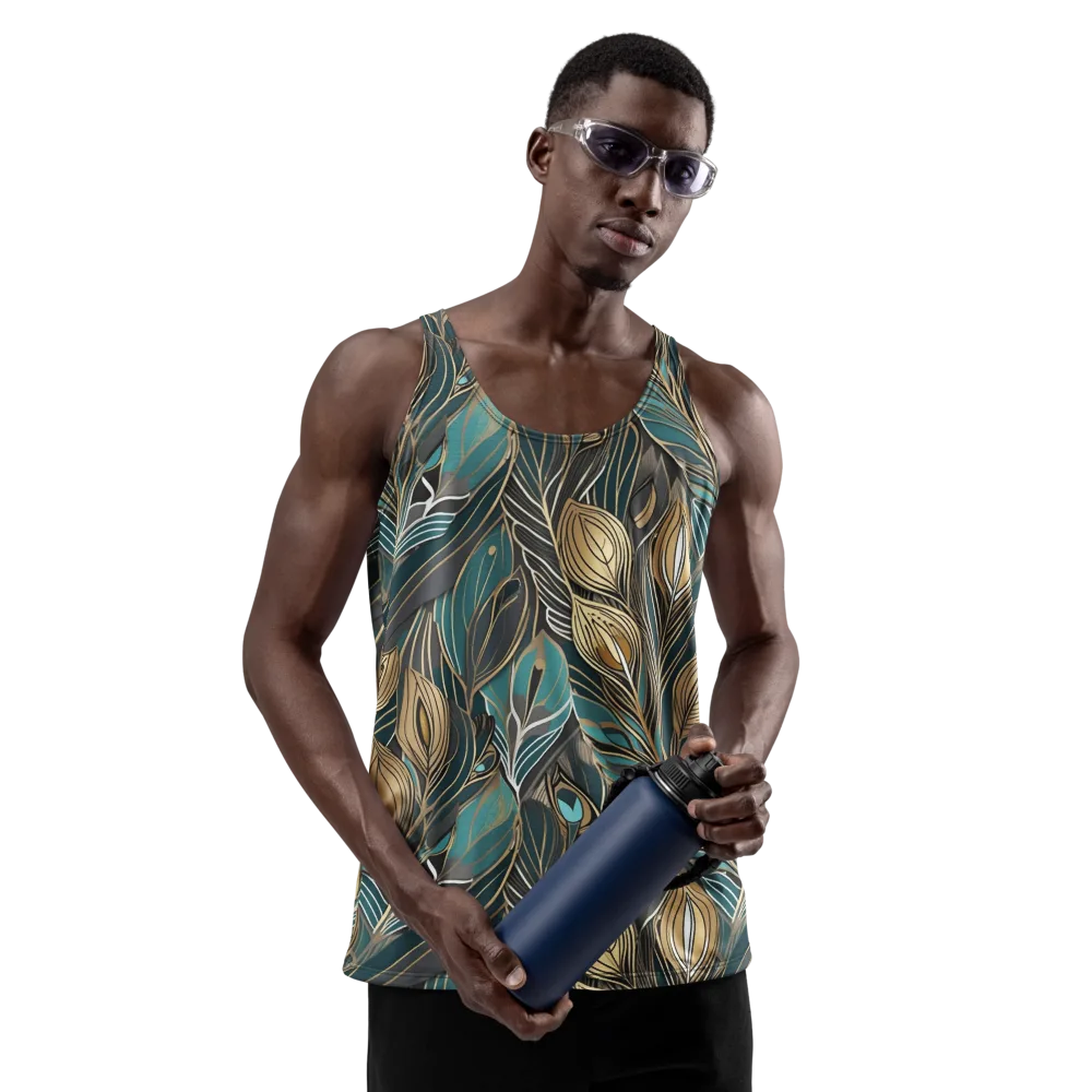 Mosaic Canopy on Men's Tank Top — Front