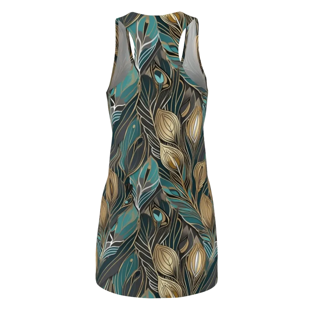 Mosaic Canopy on Racerback Dress — Back