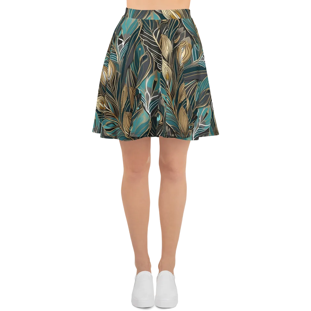 Mosaic Canopy on Skater Skirt — Front