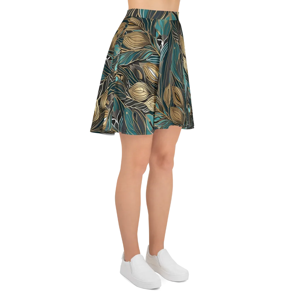 Mosaic Canopy on Skater Skirt — Right
