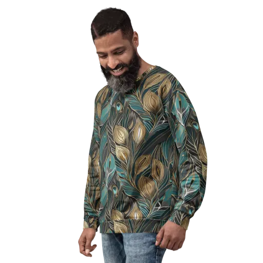 Mosaic Canopy on a Sweatshirt