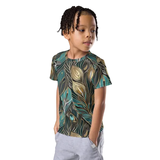 Mosaic Canopy on a Kids Crew Neck T-Shirt
