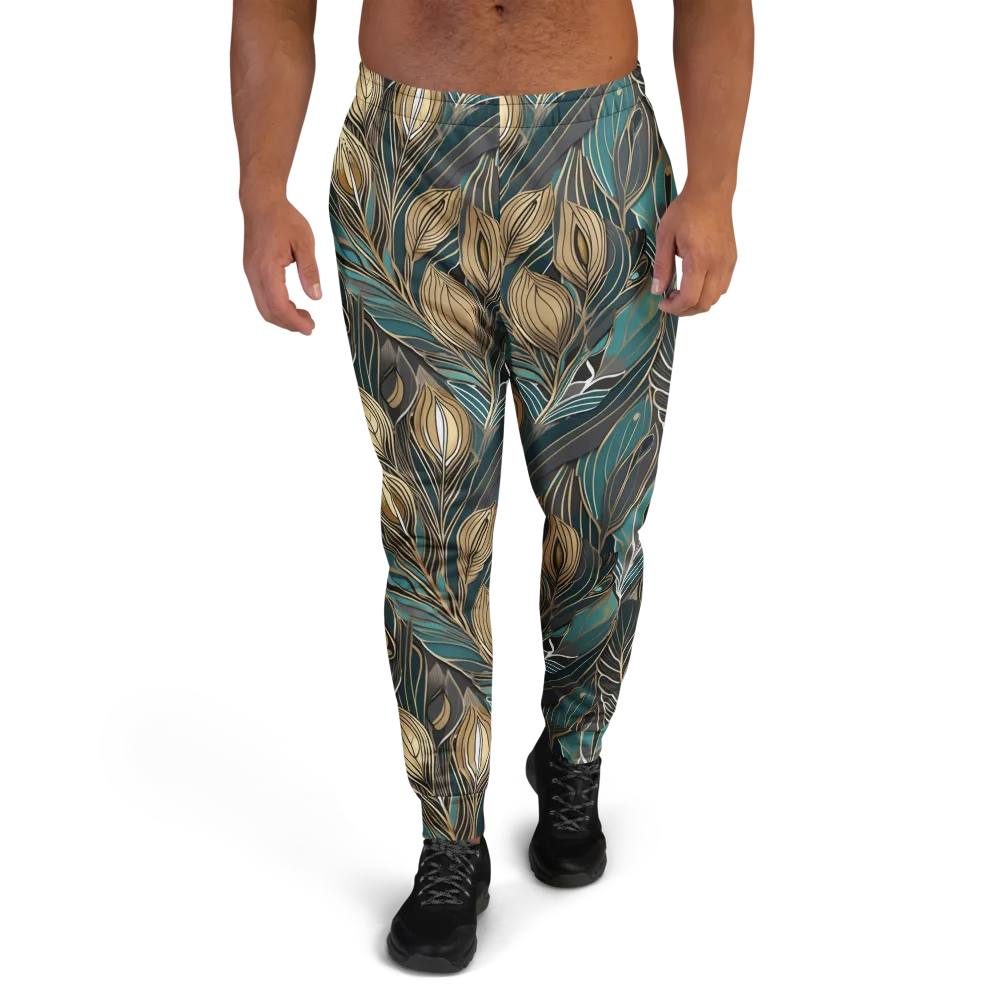 Mosaic Canopy on Men's Joggers — Front