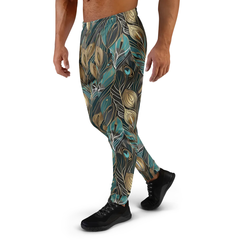 Mosaic Canopy on Men's Joggers — Left