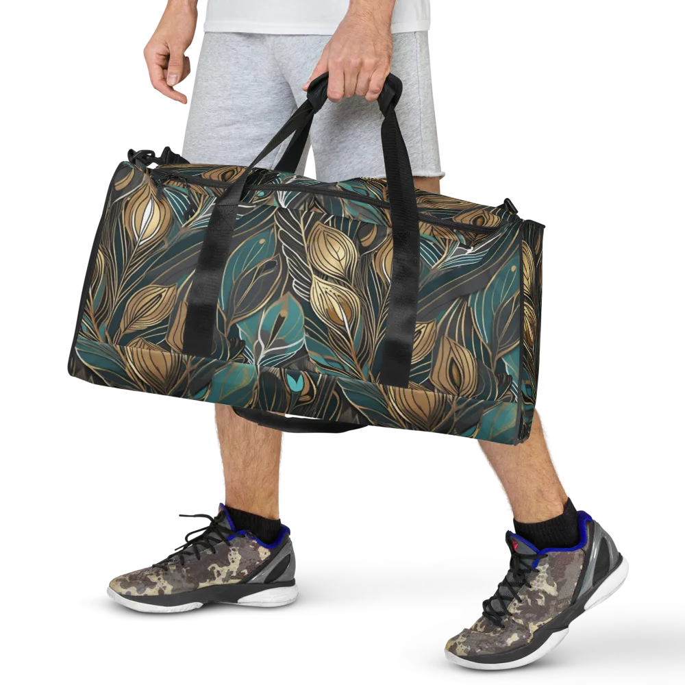 Mosaic Canopy on Duffle Bag — Front