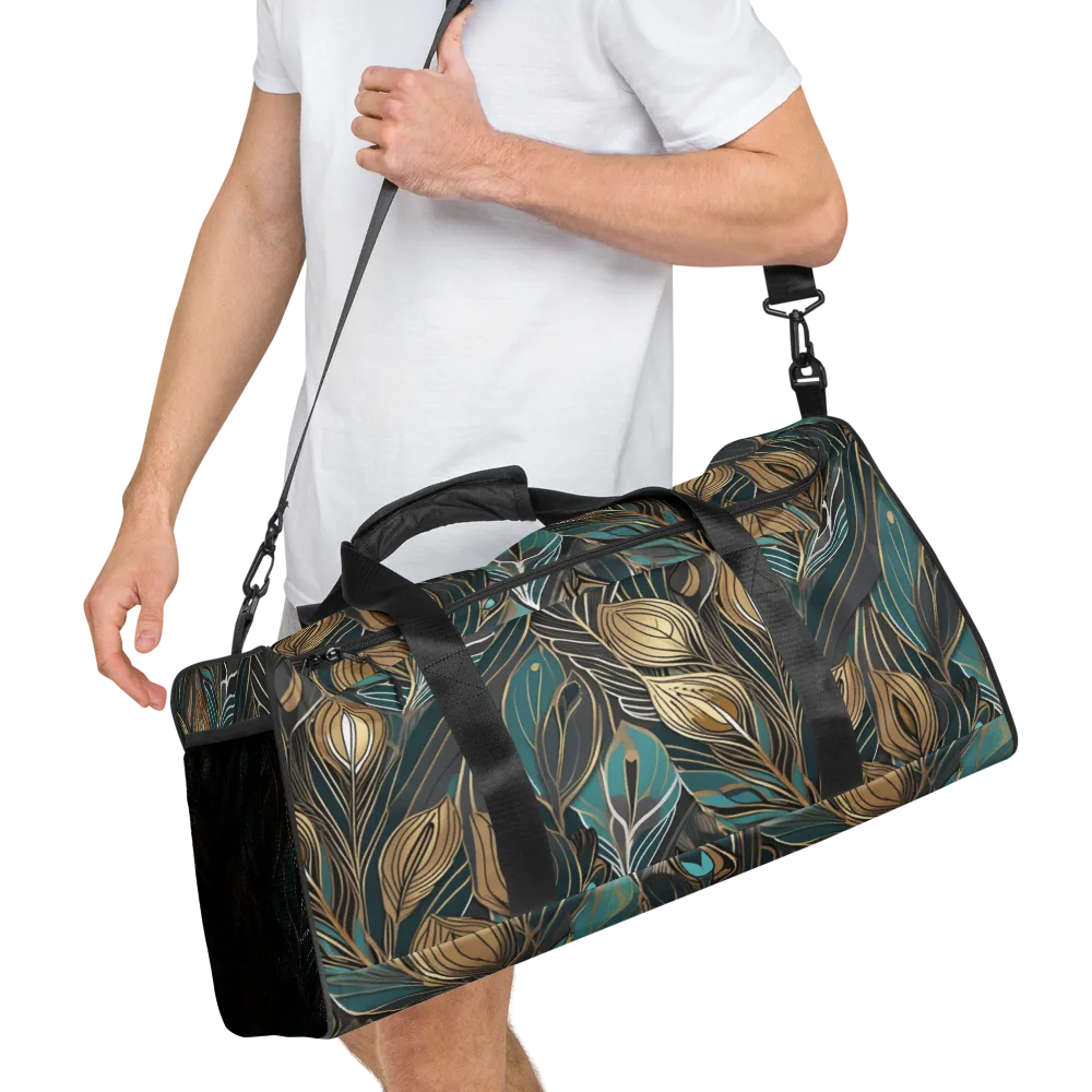Mosaic Canopy on Duffle Bag — Right Front