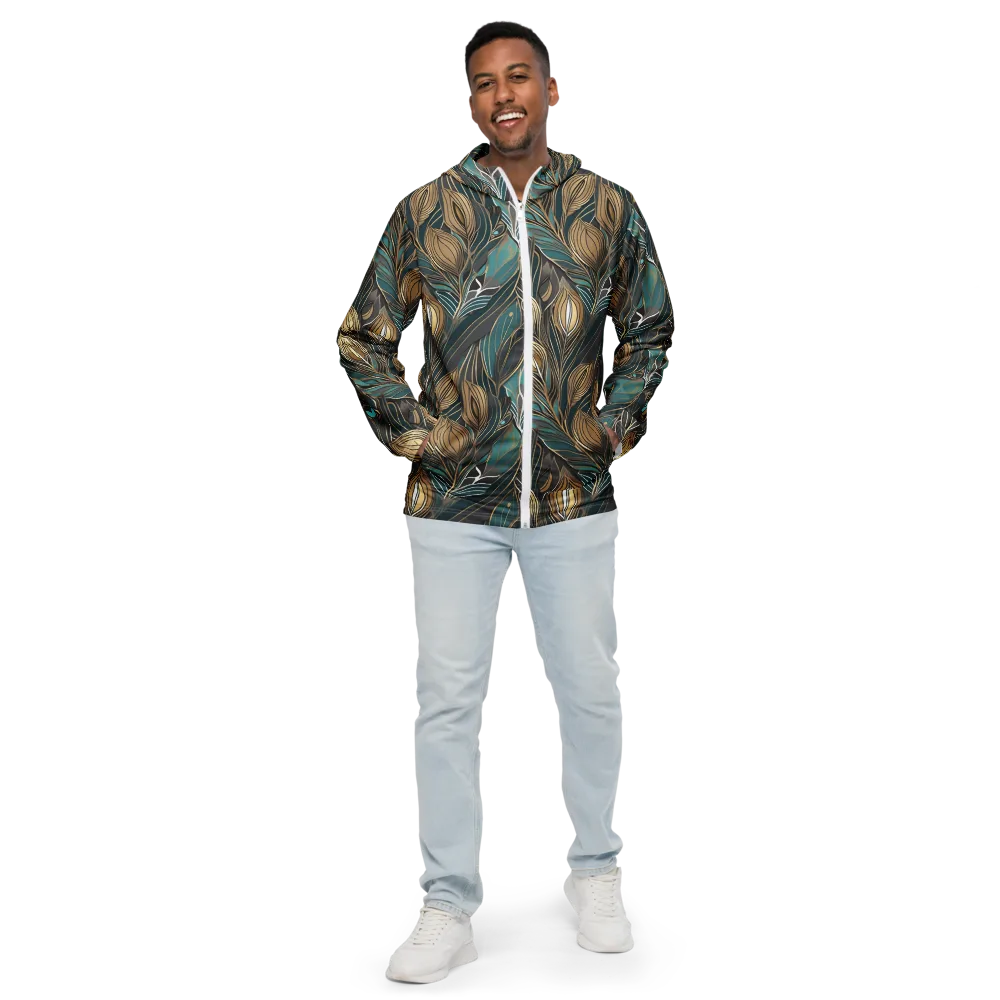 Mosaic Canopy on Men's Windbreaker — Front