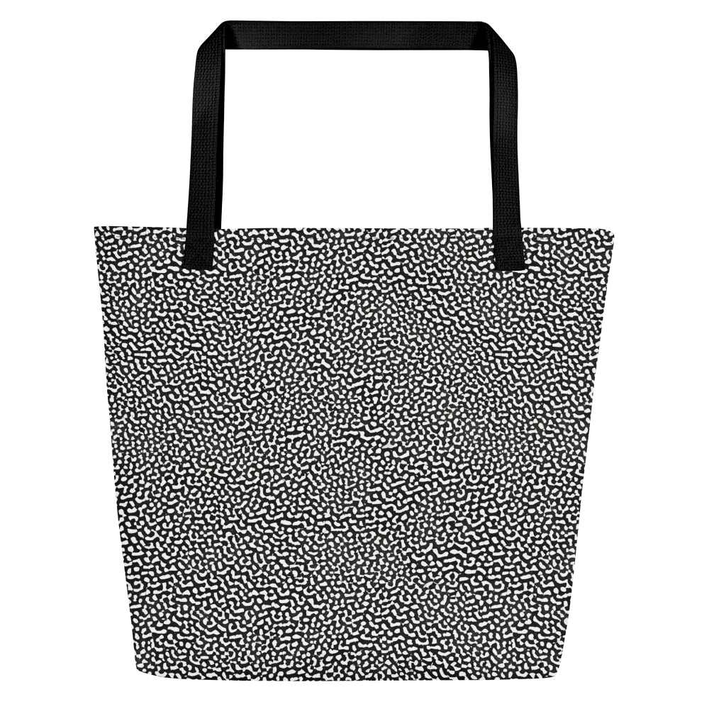 Ink Drift on Large Tote Bag W/ Pocket — Front