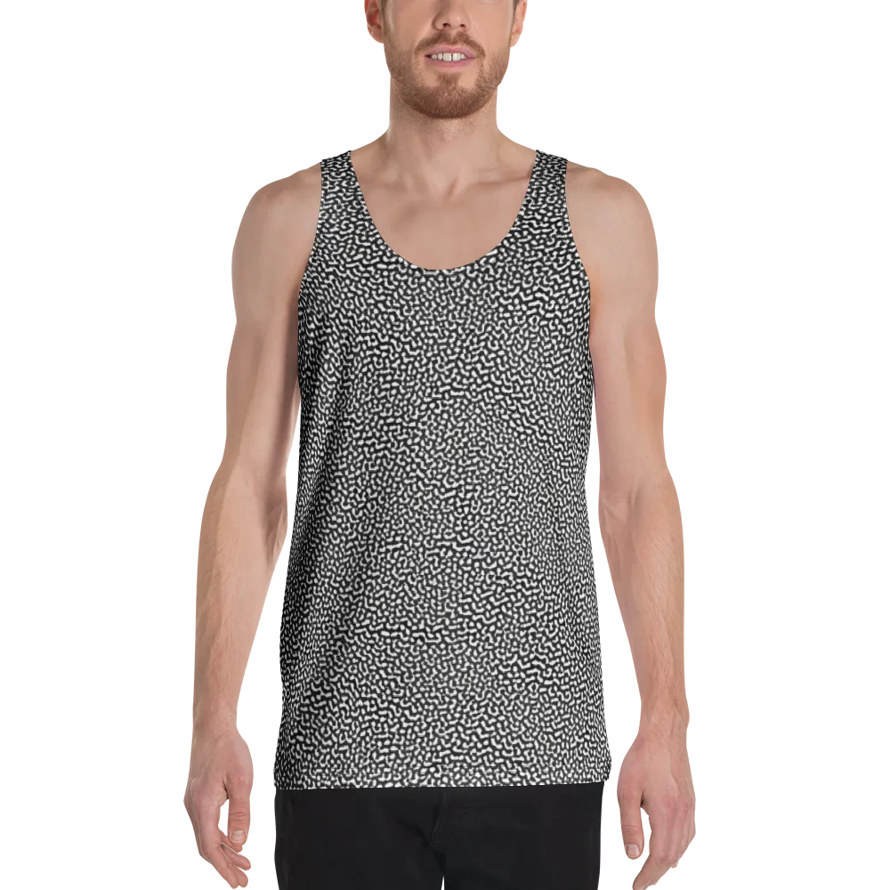 Ink Drift on Men's Tank Top — Front